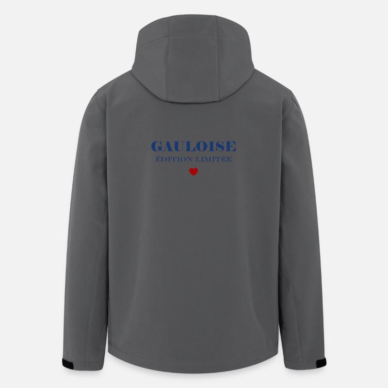 Gauloise  - Veste softshell homme en polyester recyclé Stanley/Stella - charbon