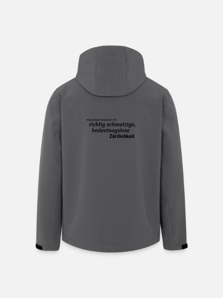 meaningless tenderness - Men’s Recycled Softshell Jacket by Stanley/Stella - anthracite