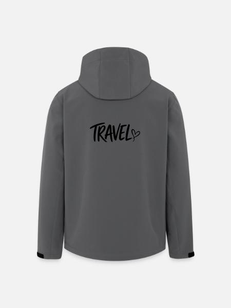 Voyager - Veste softshell homme en polyester recyclé Stanley/Stella - charbon