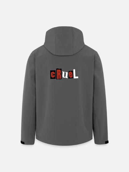 grausam - Recycelte Männer Softshell-Jacke von Stanley/Stella - Anthrazit