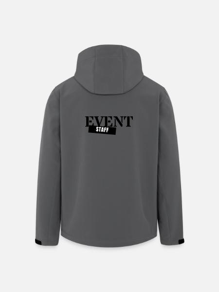 Event Staff - Crew Personnel Event Team - Men’s Recycled Softshell Jacket by Stanley/Stella - anthracite