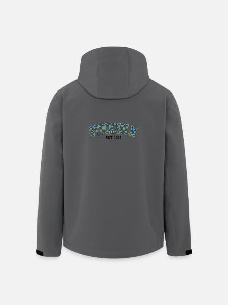 Stockholm Est.1965 - Recycelte Männer Softshell-Jacke von Stanley/Stella - Anthrazit