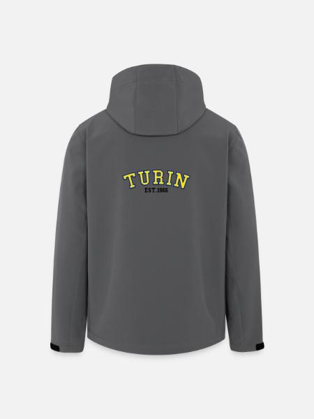 Turin Est. 1966 - Men’s Recycled Softshell Jacket by Stanley/Stella - anthracite
