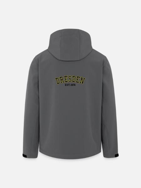 Dresden gegründet 1976 - Recycelte Männer Softshell-Jacke von Stanley/Stella - Anthrazit