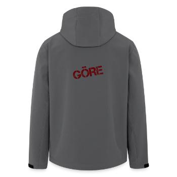 MÔME - Veste softshell homme en polyester recyclé Stanley/Stella - charbon - Dos - AI Model Male 185 light (185cm)