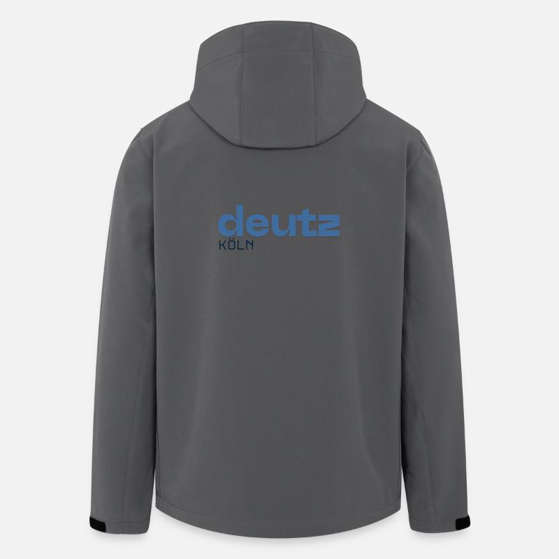 Deutz Cologne - District - Men’s Recycled Softshell Jacket by Stanley/Stella - anthracite