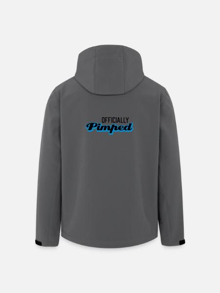 Officially Pimped | Pimp | Tuned | Tuning - Men’s Recycled Softshell Jacket by Stanley/Stella - anthracite