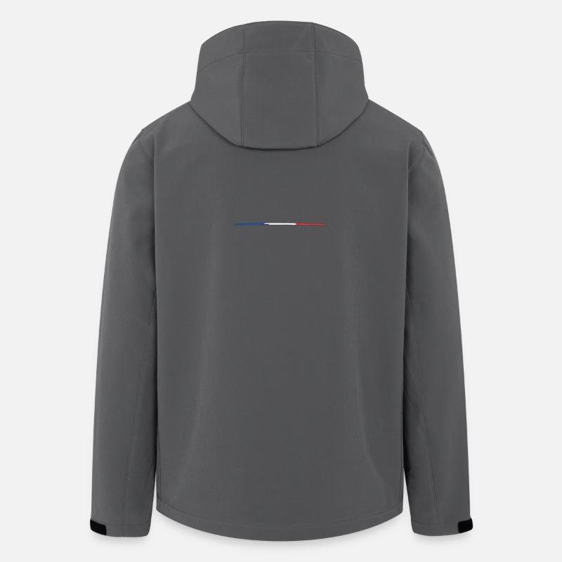 tricolore fr - Veste softshell homme en polyester recyclé Stanley/Stella - charbon