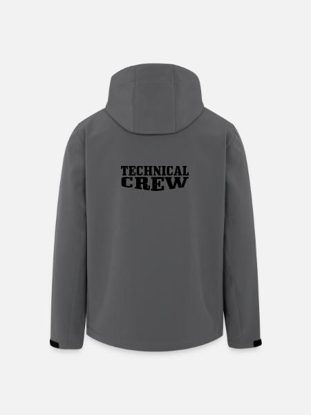 Technical Crew 2 - Recycelte Männer Softshell-Jacke von Stanley/Stella - Anthrazit