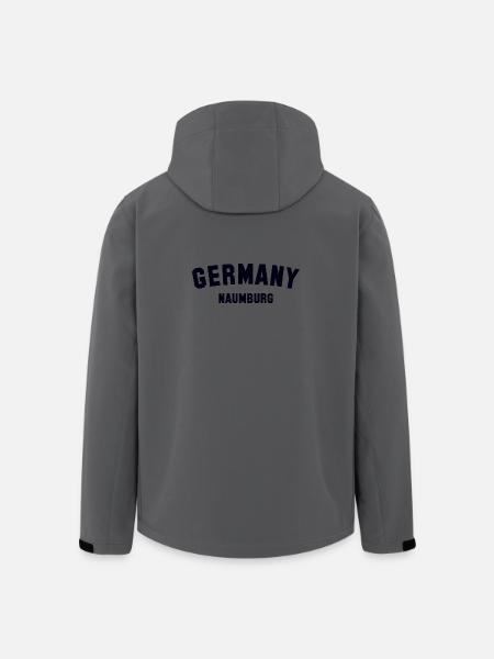 NAUMBURG - Men’s Recycled Softshell Jacket by Stanley/Stella - anthracite
