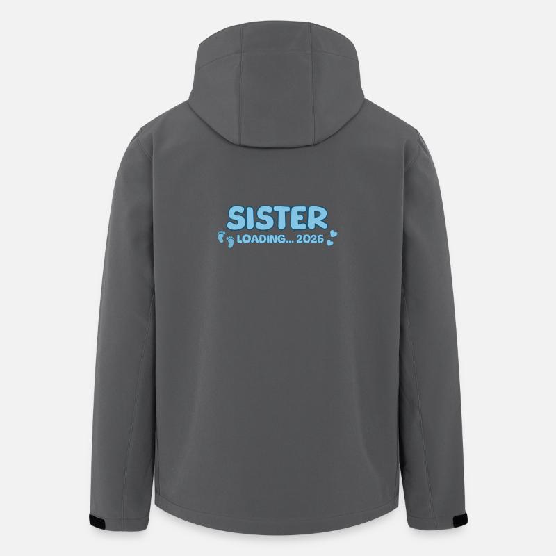 Sister Loading 2026 – Big Sister - Men’s Recycled Softshell Jacket by Stanley/Stella - anthracite