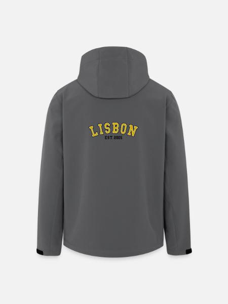 Lisbon Est. 2005 - Men’s Recycled Softshell Jacket by Stanley/Stella - anthracite