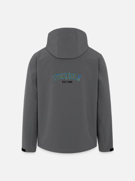 Stockholm, gegründet 1986 - Recycelte Männer Softshell-Jacke von Stanley/Stella - Anthrazit