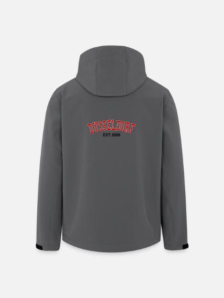 Düsseldorf Est. 2006 - Recycelte Männer Softshell-Jacke von Stanley/Stella - Anthrazit