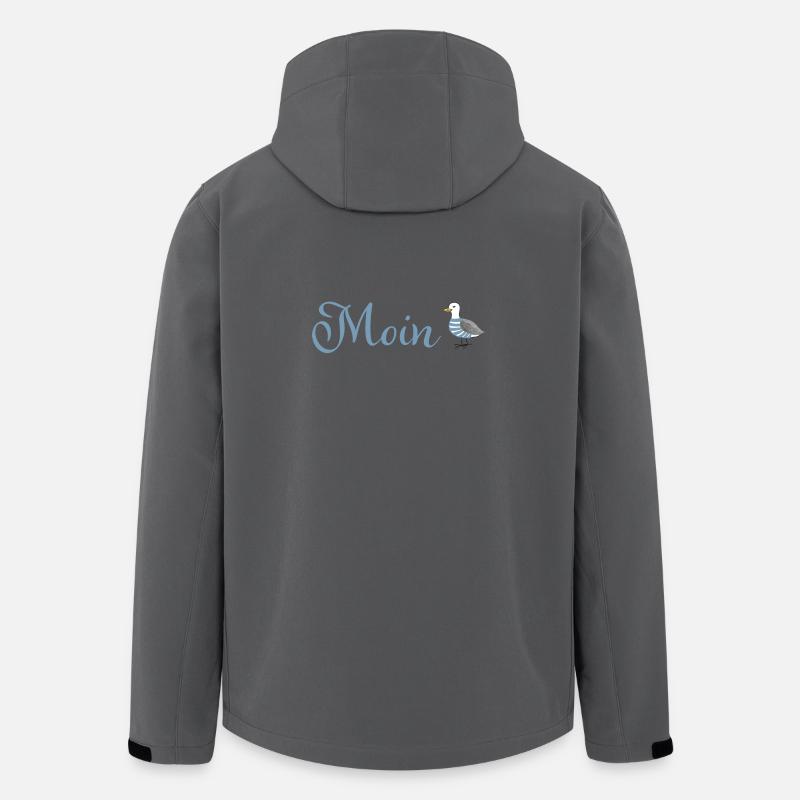 Moin Seagull - Men’s Recycled Softshell Jacket by Stanley/Stella - anthracite
