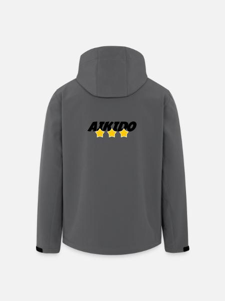 Aikido - Martial Art - Aikido - Men’s Recycled Softshell Jacket by Stanley/Stella - anthracite
