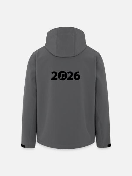 Writer 2026, Student 2026, Student 2026 - Men’s Recycled Softshell Jacket by Stanley/Stella - anthracite
