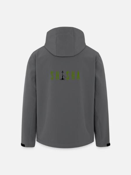 Hookah - Men’s Recycled Softshell Jacket by Stanley/Stella - anthracite