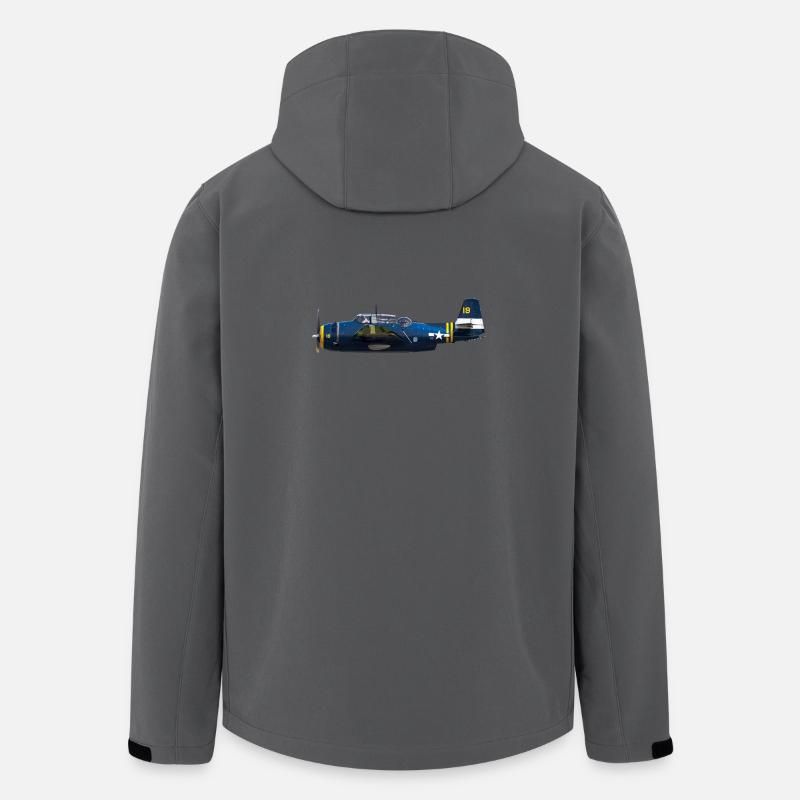 TBF Avenger - Recycelte Männer Softshell-Jacke von Stanley/Stella - Anthrazit