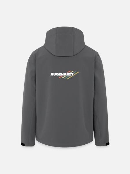 Augenarzt - Recycelte Männer Softshell-Jacke von Stanley/Stella - Anthrazit