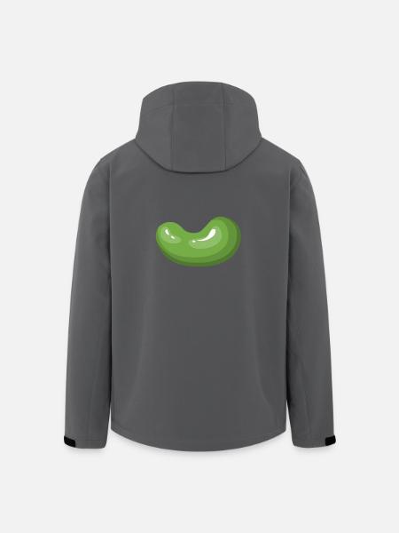 kidney beans bohnen veggie gemuese vegetables18 - Recycelte Männer Softshell-Jacke von Stanley/Stella - Anthrazit