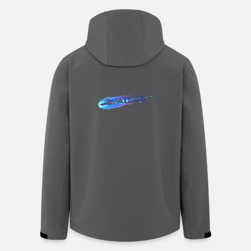 3 I Comet - Men’s Recycled Softshell Jacket by Stanley/Stella - anthracite