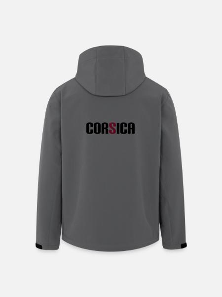 Corsica (V) - Men’s Recycled Softshell Jacket by Stanley/Stella - anthracite