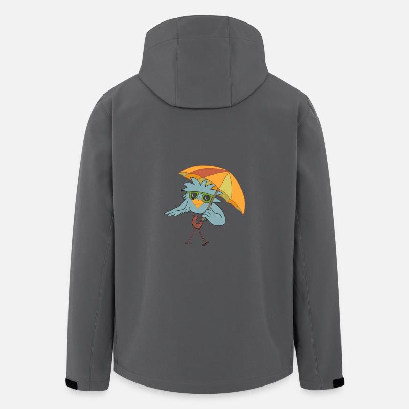 Summer Gerdi - Recycelte Männer Softshell-Jacke von Stanley/Stella - Anthrazit