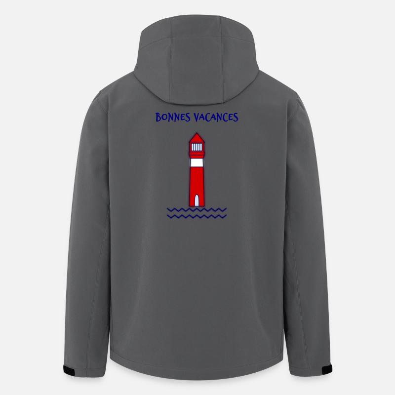MAITRE. MAÎTRESSE. MERCI. MERCI MAÎTRESSE - Veste softshell homme en polyester recyclé Stanley/Stella - charbon