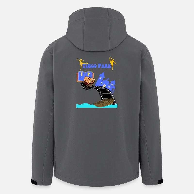 Timgo Park - Recycelte Männer Softshell-Jacke von Stanley/Stella - Anthrazit