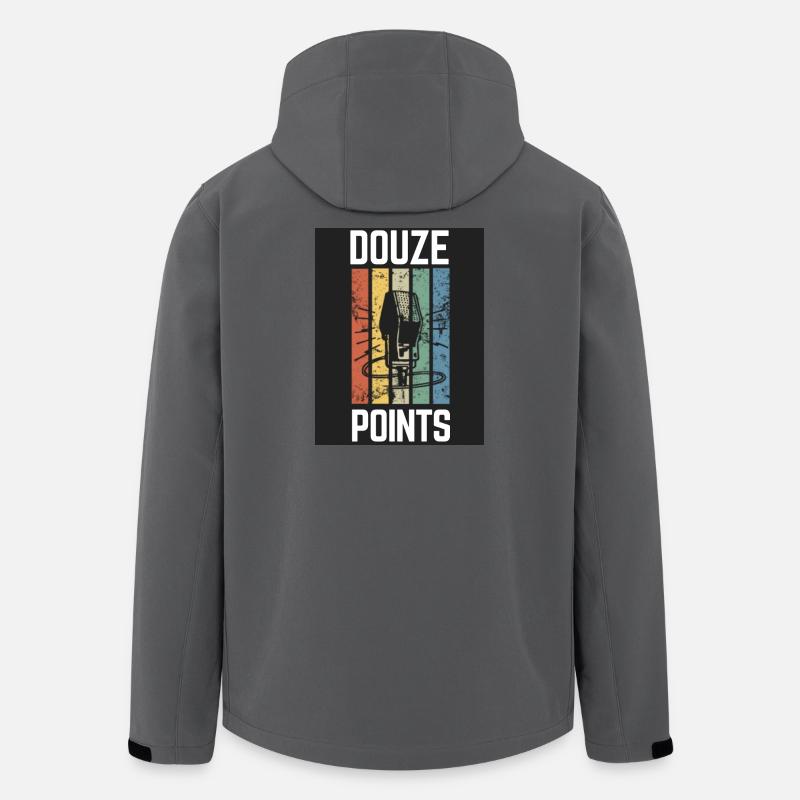 Douze Points Eurovision - Recycelte Männer Softshell-Jacke von Stanley/Stella - Anthrazit