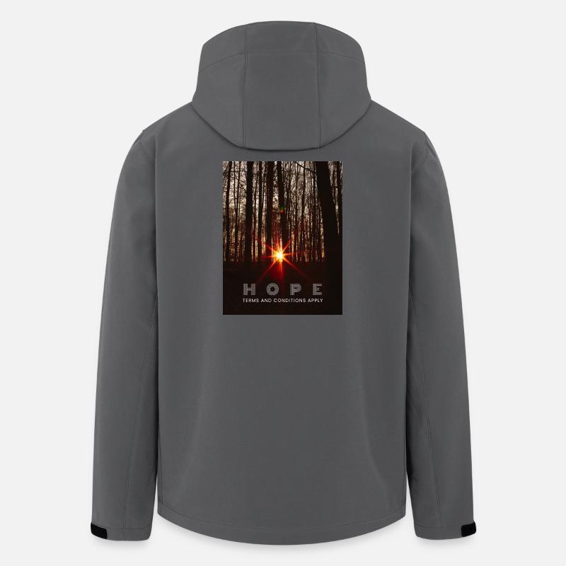 Hope - Men’s Recycled Softshell Jacket by Stanley/Stella - anthracite