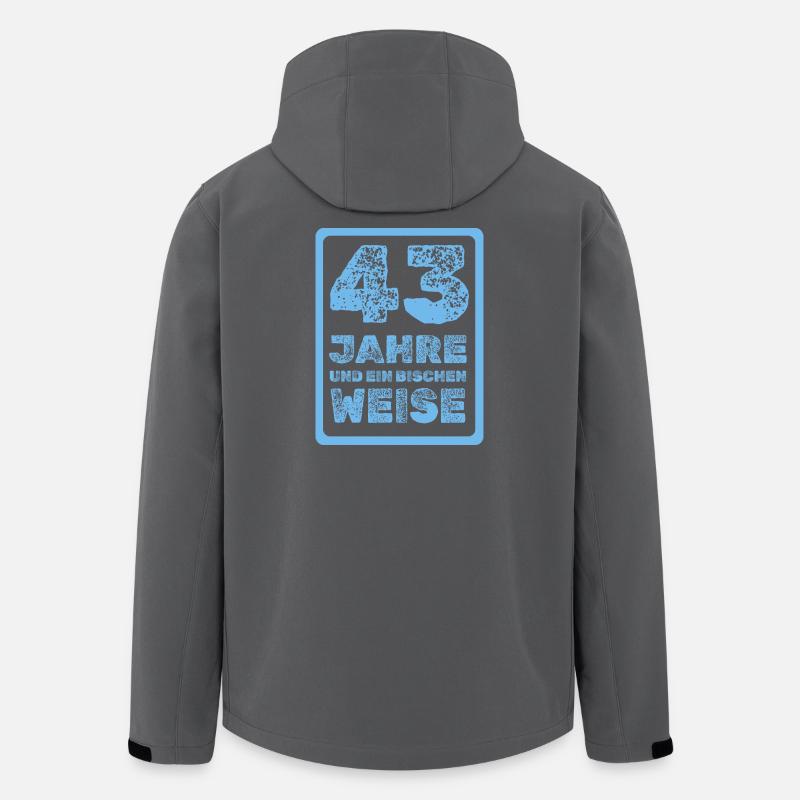 43 - Recycelte Männer Softshell-Jacke von Stanley/Stella - Anthrazit