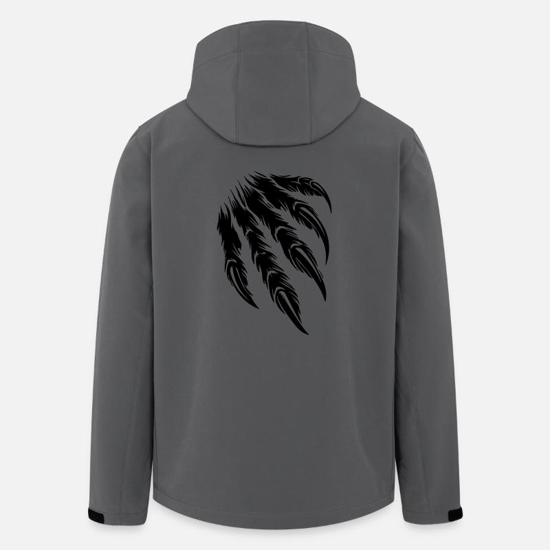 claw - Men’s Recycled Softshell Jacket Discoverer by Stanley/Stella - anthracite