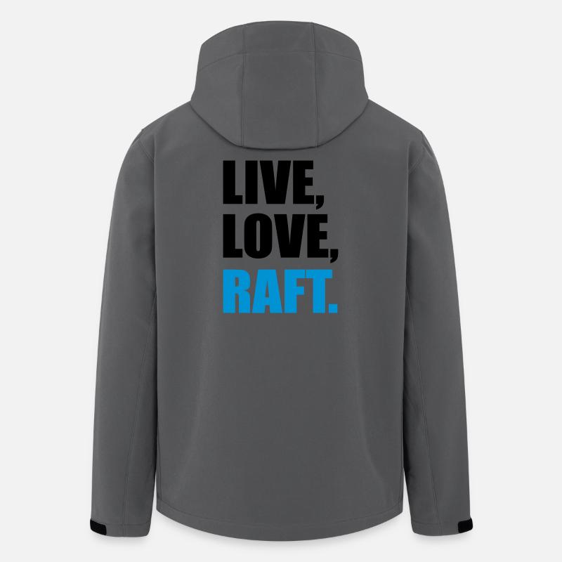 rafting - Veste softshell homme en polyester recyclé Stanley/Stella - charbon