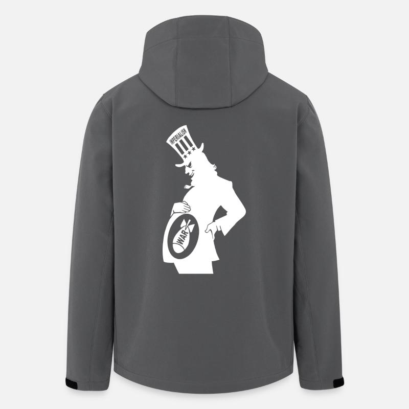 Imperialismus - Recycelte Männer Softshell-Jacke von Stanley/Stella - Anthrazit