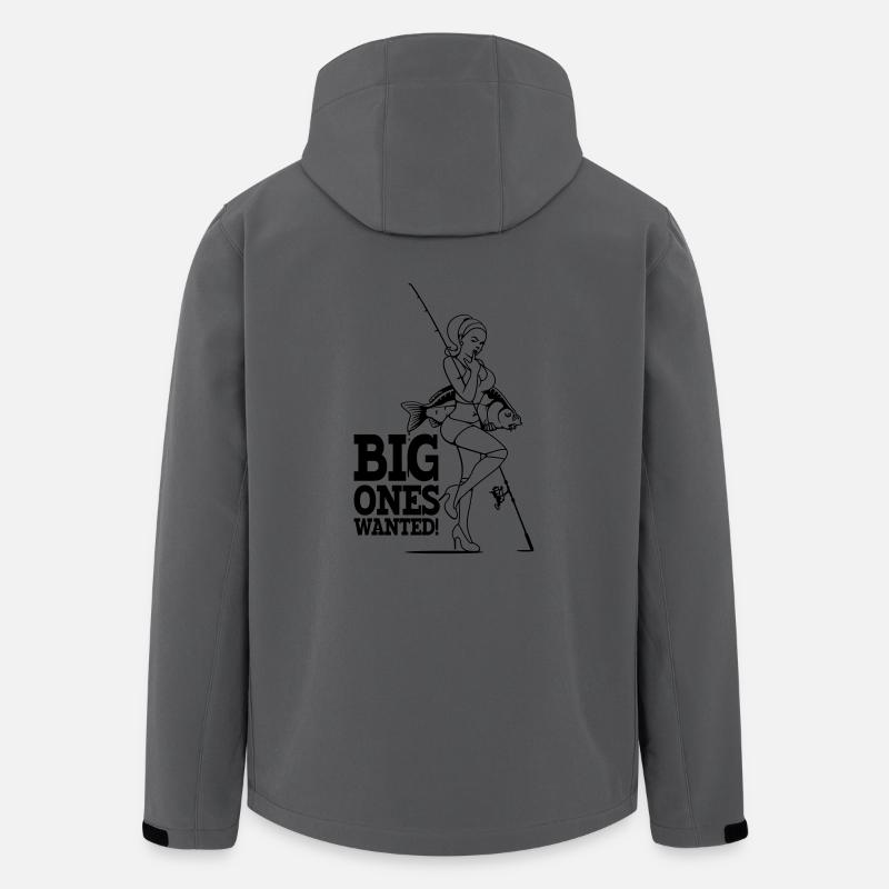Big ones wanted! - Men’s Recycled Softshell Jacket by Stanley/Stella - anthracite