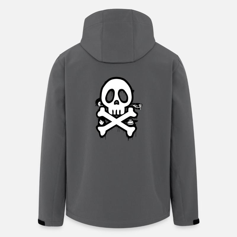 Albator - Recycelte Männer Softshell-Jacke von Stanley/Stella - Anthrazit