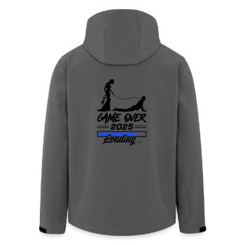 Wedding Loading 2025 Game Over - Veste softshell homme en polyester recyclé Stanley/Stella - charbon - Dos - AI Model Male 185 light (185cm)