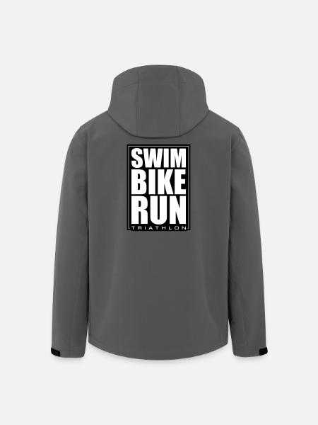 Triathlon Swimming Cycling Running - Men’s Recycled Softshell Jacket by Stanley/Stella - anthracite