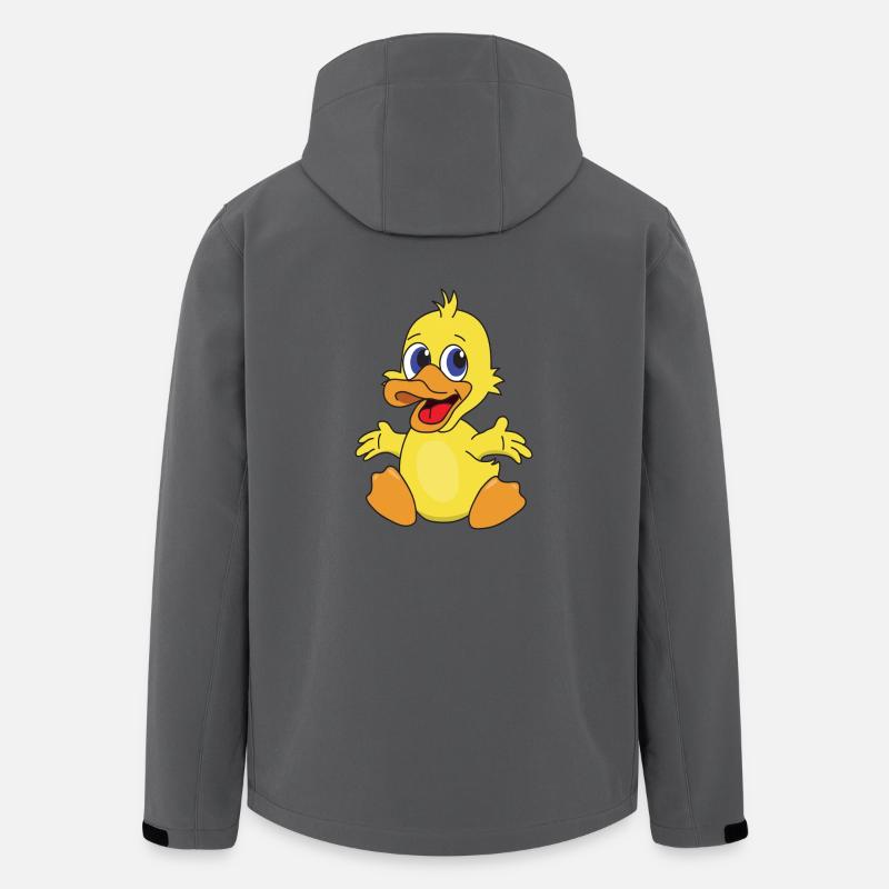 Ducklings duck chicks - Men’s Recycled Softshell Jacket by Stanley/Stella - anthracite