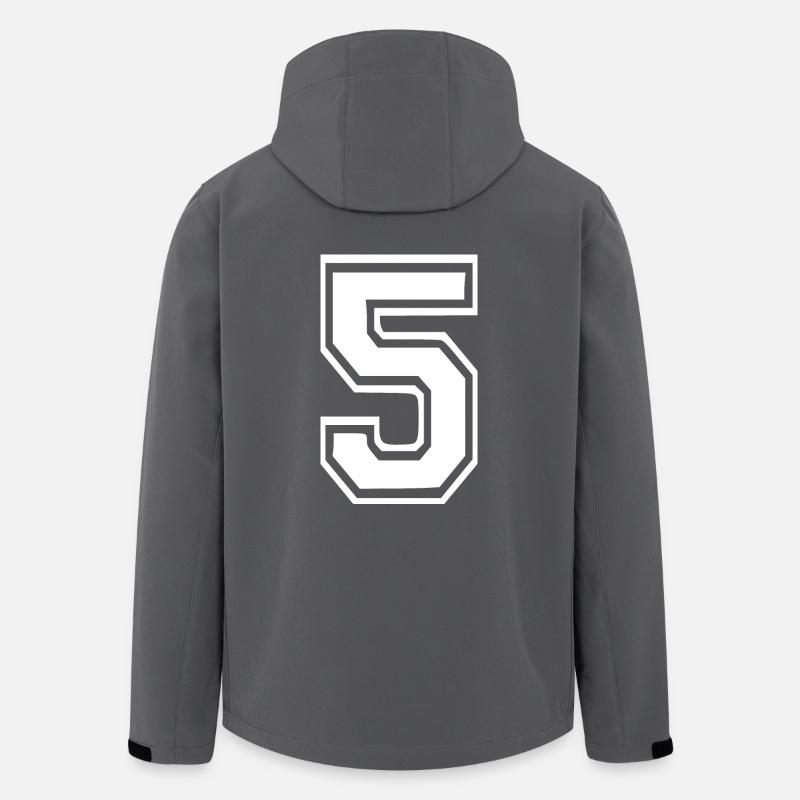 5 - Men’s Recycled Softshell Jacket by Stanley/Stella - anthracite