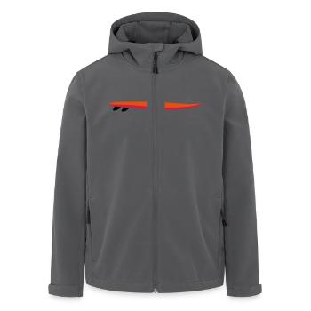 planche de surf - Veste softshell homme en polyester recyclé Stanley/Stella - charbon - Devant - AI Model Male 185 light (185cm)