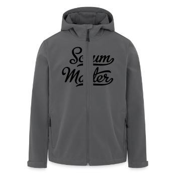 Scrum Master - Recycelte Männer Softshell-Jacke von Stanley/Stella - Anthrazit - Vorne - AI Model Male 185 light (185cm)