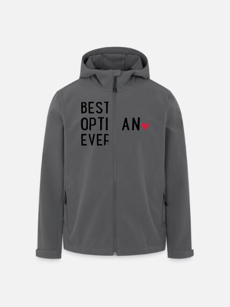 Optician - Men’s Recycled Softshell Jacket by Stanley/Stella - anthracite