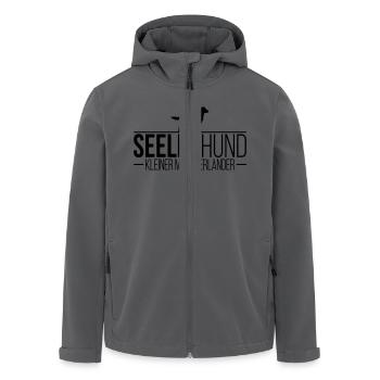 KLEINER MÜNSTERLÄNDER Seelenhund - Recycelte Männer Softshell-Jacke von Stanley/Stella - Anthrazit - Vorne - AI Model Male 185 light (185cm)