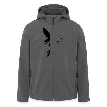 elfe fee - Recycelte Männer Softshell-Jacke von Stanley/Stella - Anthrazit - Vorne - AI Model Male 185 light (185cm)