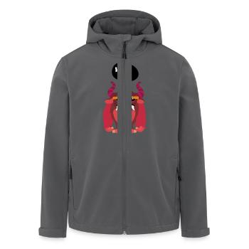 hug me Monster - Recycelte Männer Softshell-Jacke von Stanley/Stella - Anthrazit - Vorne - AI Model Male 185 light (185cm)