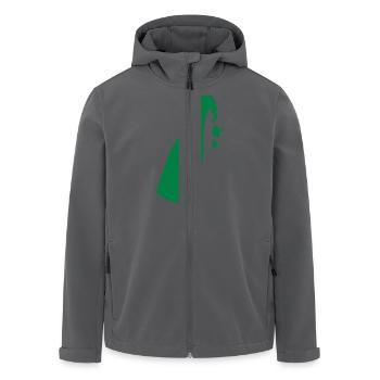 Sekt zum feiern - Recycelte Männer Softshell-Jacke von Stanley/Stella - Anthrazit - Vorne - AI Model Male 185 light (185cm)
