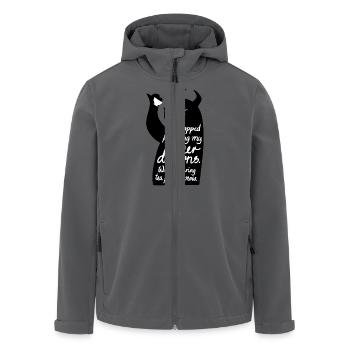 Inner Demons - Recycelte Männer Softshell-Jacke von Stanley/Stella - Anthrazit - Vorne - AI Model Male 185 light (185cm)